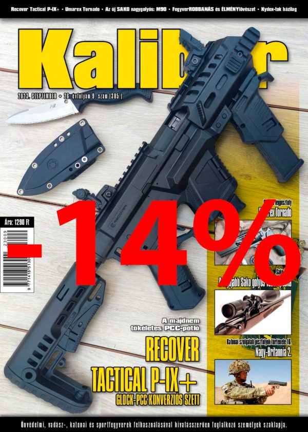 Kaliber Magazin éves előfizetés + évkönyv